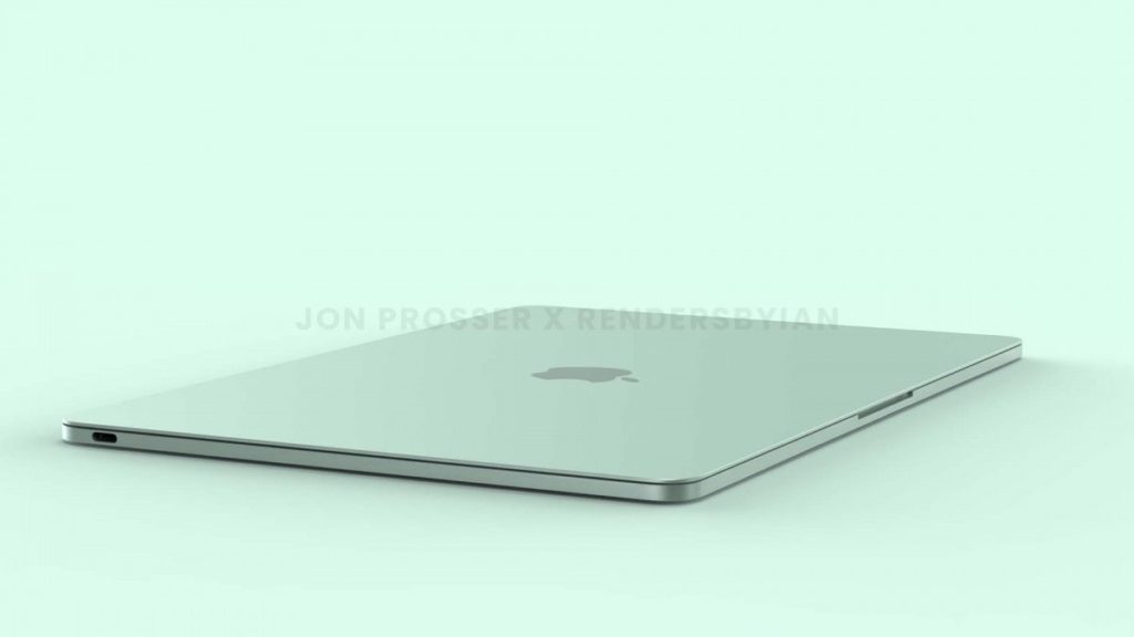 MacBook Air 2021 in Teal Green Color