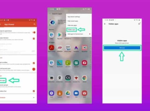 Hide applications on Android