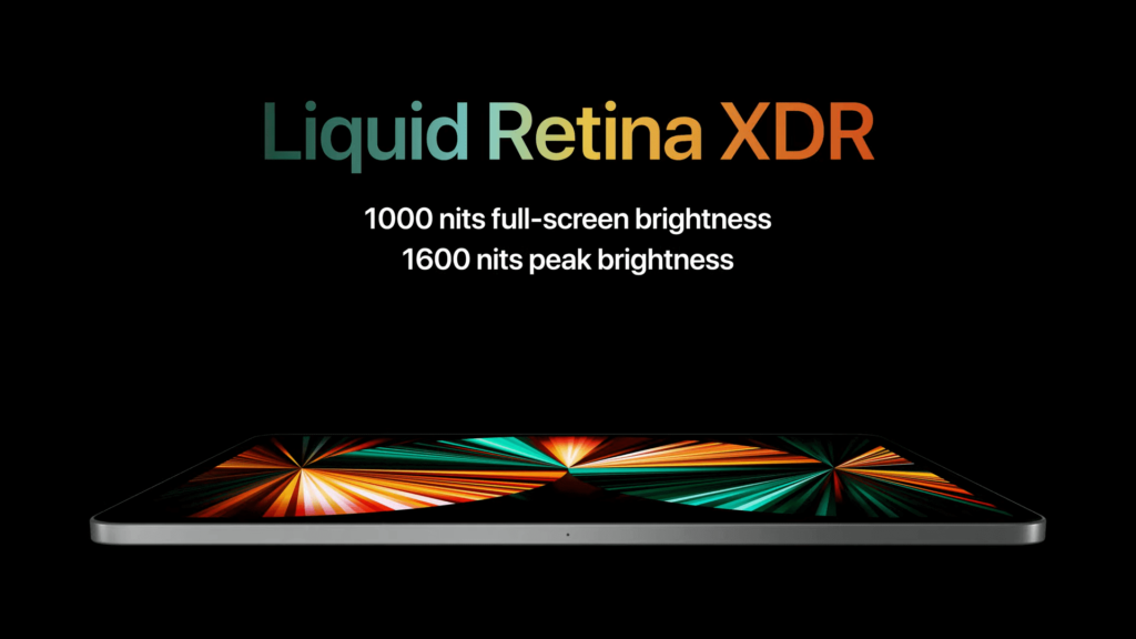 The Liquid Retina XDR display has got 2500 mini LED's