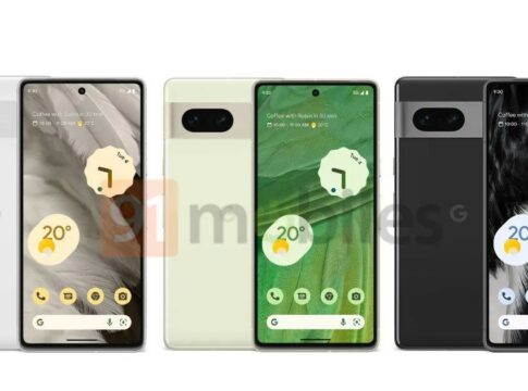 google pixel 7 leaked in different colors